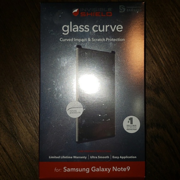 ZAGG Other - NEW Invisible Shield G B ƁPlass Curve Screen Protector GALAZY Note 9